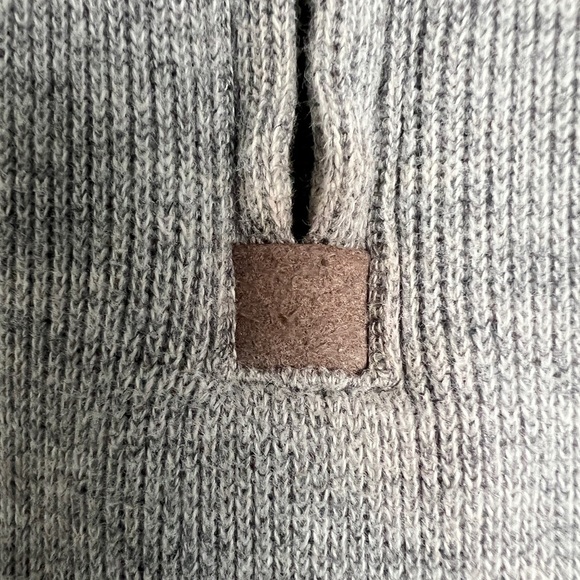 Polo Ralph Lauren Mens XXL Andover Heather Gray Quarter-Zip Long Sleeve Pullover - Picture 10 of 10